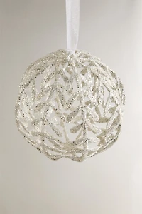 HERRINGBONE CHRISTMAS TREE ORNAMENT