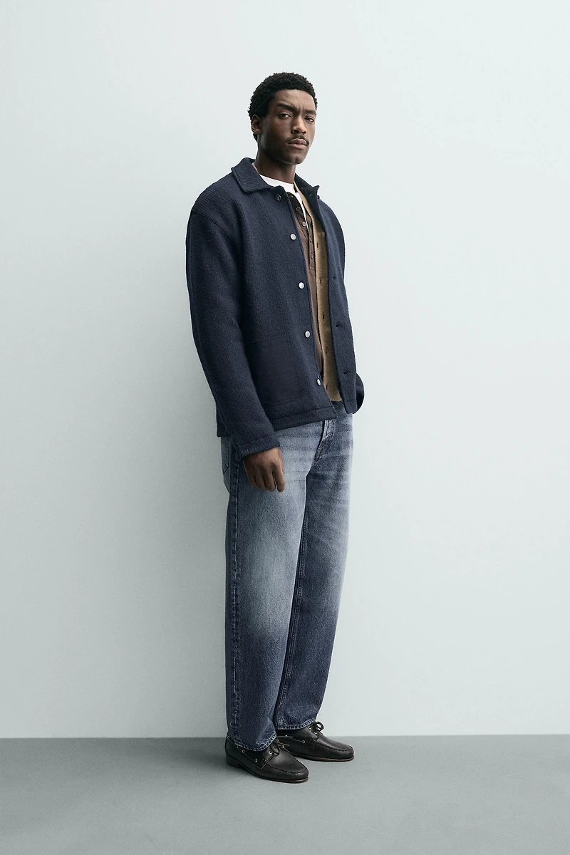 CARDIGAN STRUCTURÉ À POCHES