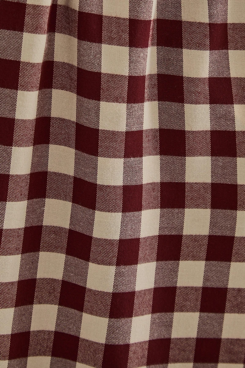 CHRISTMAS GINGHAM SHIRT