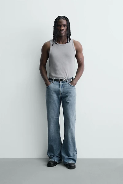 FLARE FIT JEANS