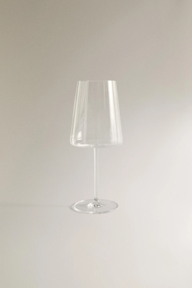 CONICAL CRYSTALLINE GLASS