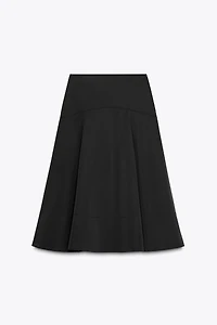 ZW COLLECTION FLARED BELT SKIRT
