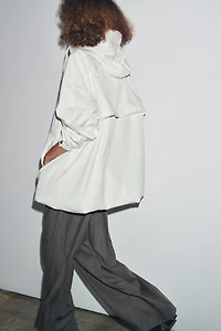 OVERSIZED MULTI-POSITION HOODIE PARKA ZW COLLECTION