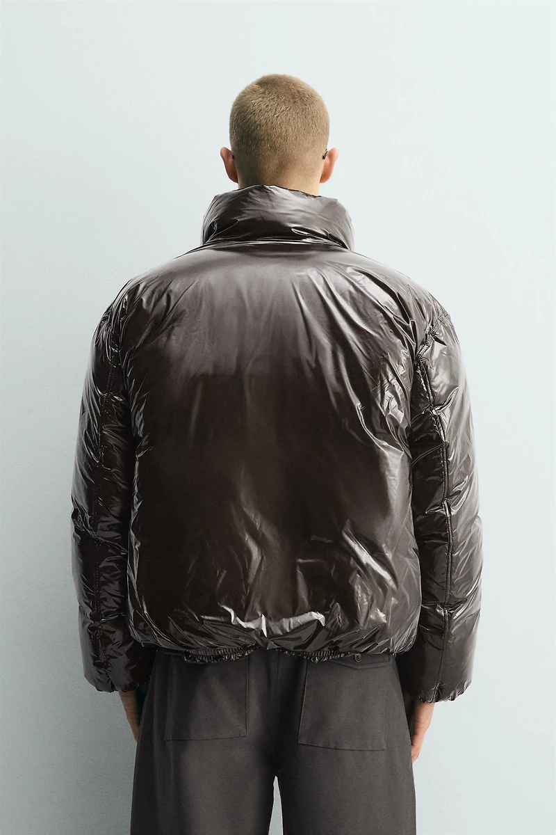 SHINY PUFFER JACKET