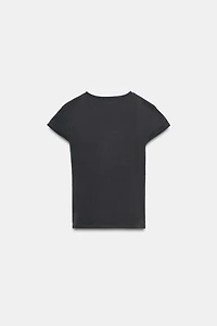 FRONT TEXT T-SHIRT