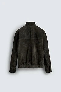 SUEDE LEATHER JACKET