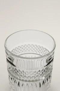VERRE À SODA EN VERRE RELIEF