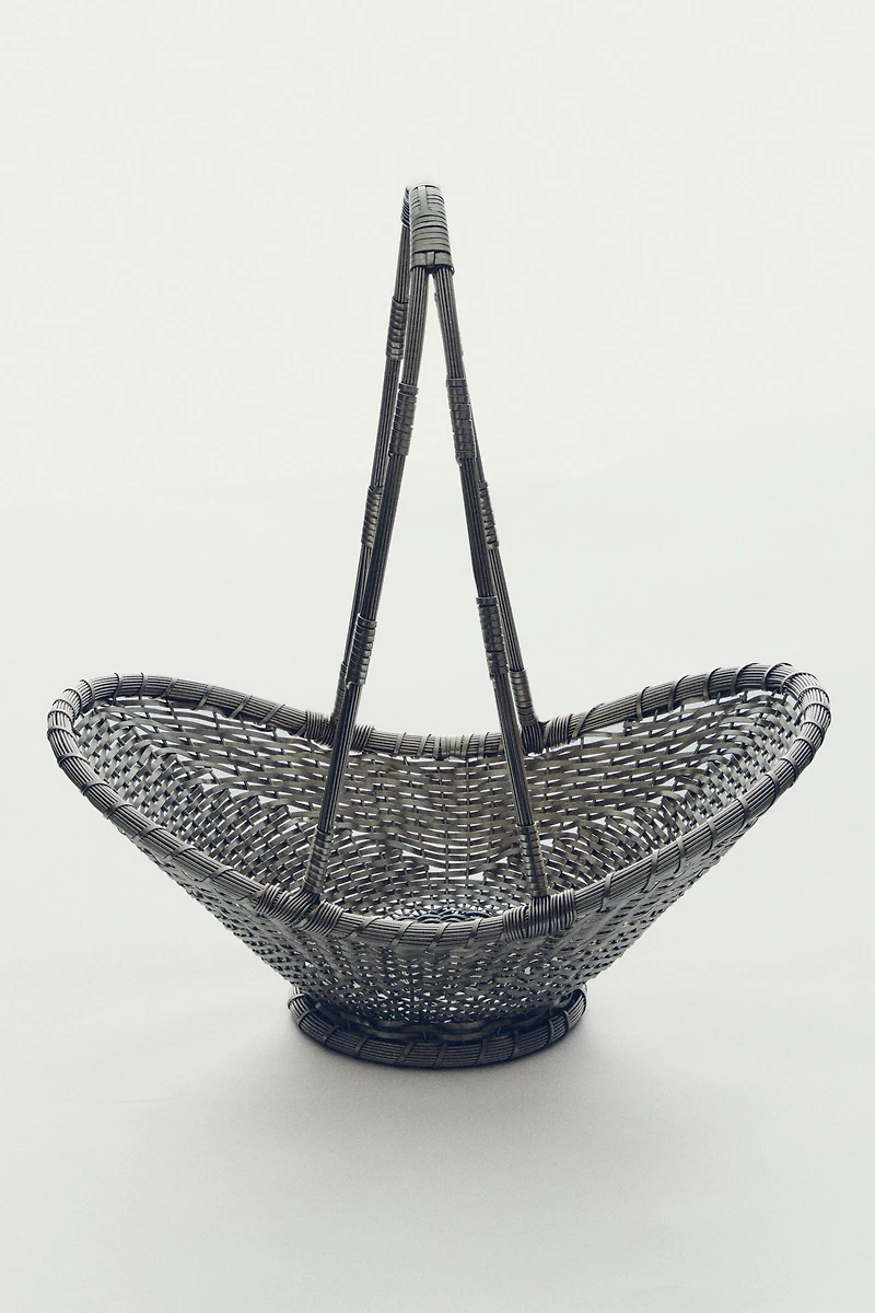 PANIER HAUT MÉTALLIQUE TRESSÉ I COLIN KING