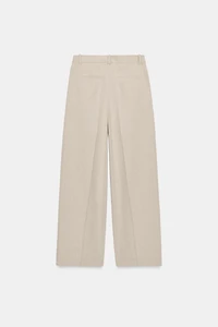 PANTALON DROIT À PINCES
