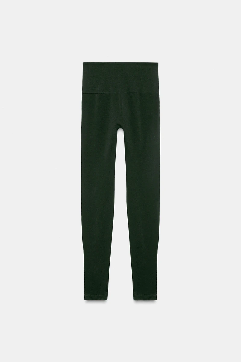 LEGGING SANS COUTURE AVEC LAINE MÉRINOS SKI COLLECTION