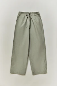 POPLIN PANTS