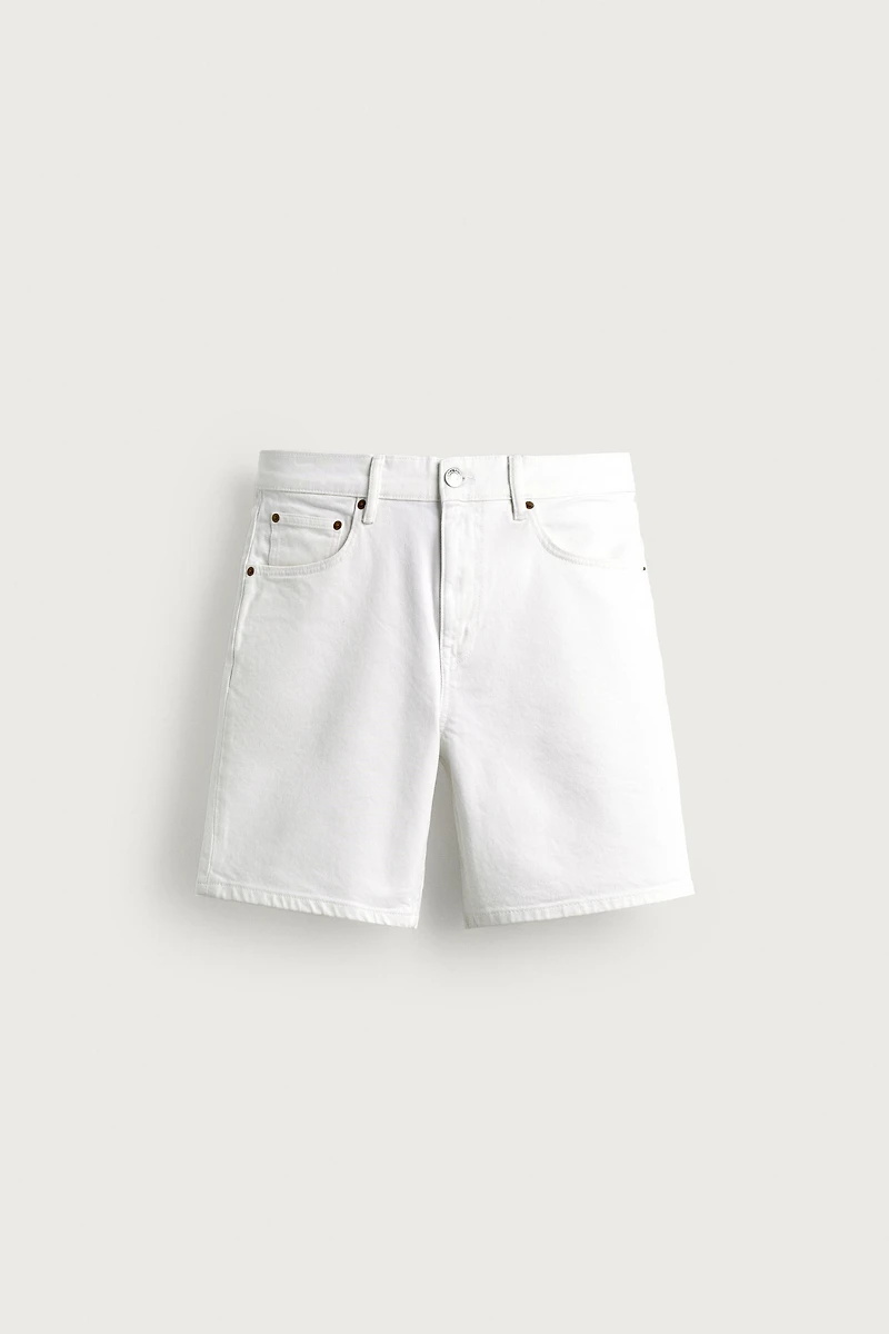 BERMUDA EN JEAN REGULAR FIT