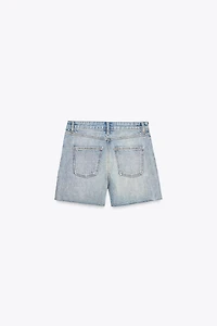 SHORT EN DENIM ZW COLLECTION TAILLE NORMALE