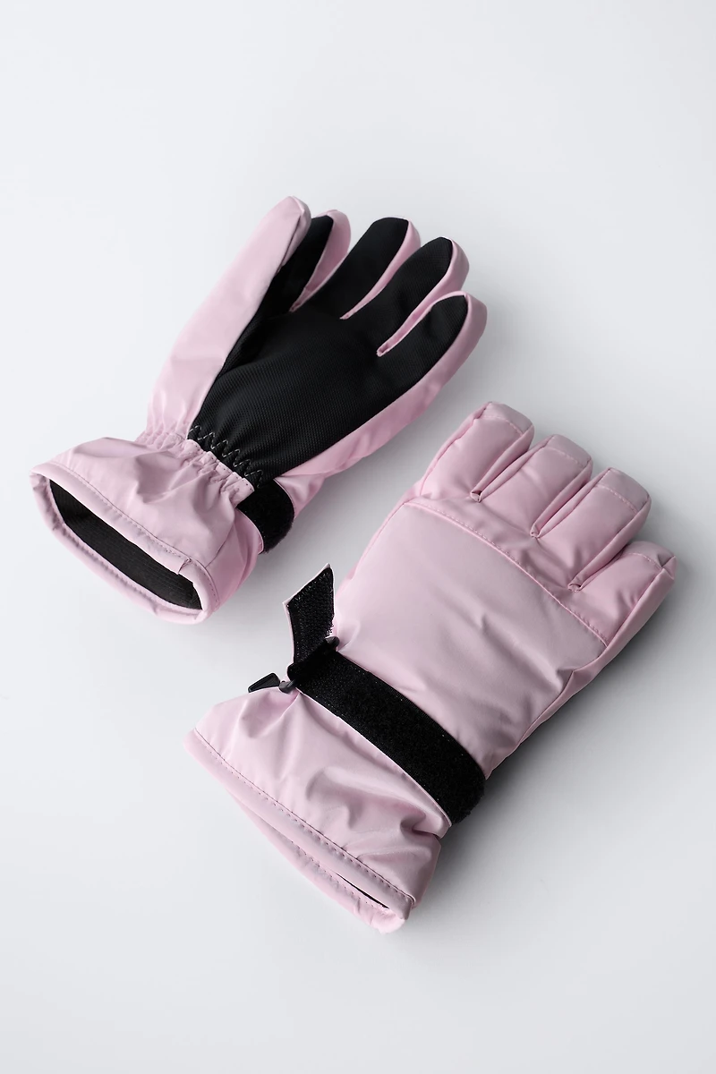 WINDPROOF RUBBERIZED GLOVES SKI COLLECTION