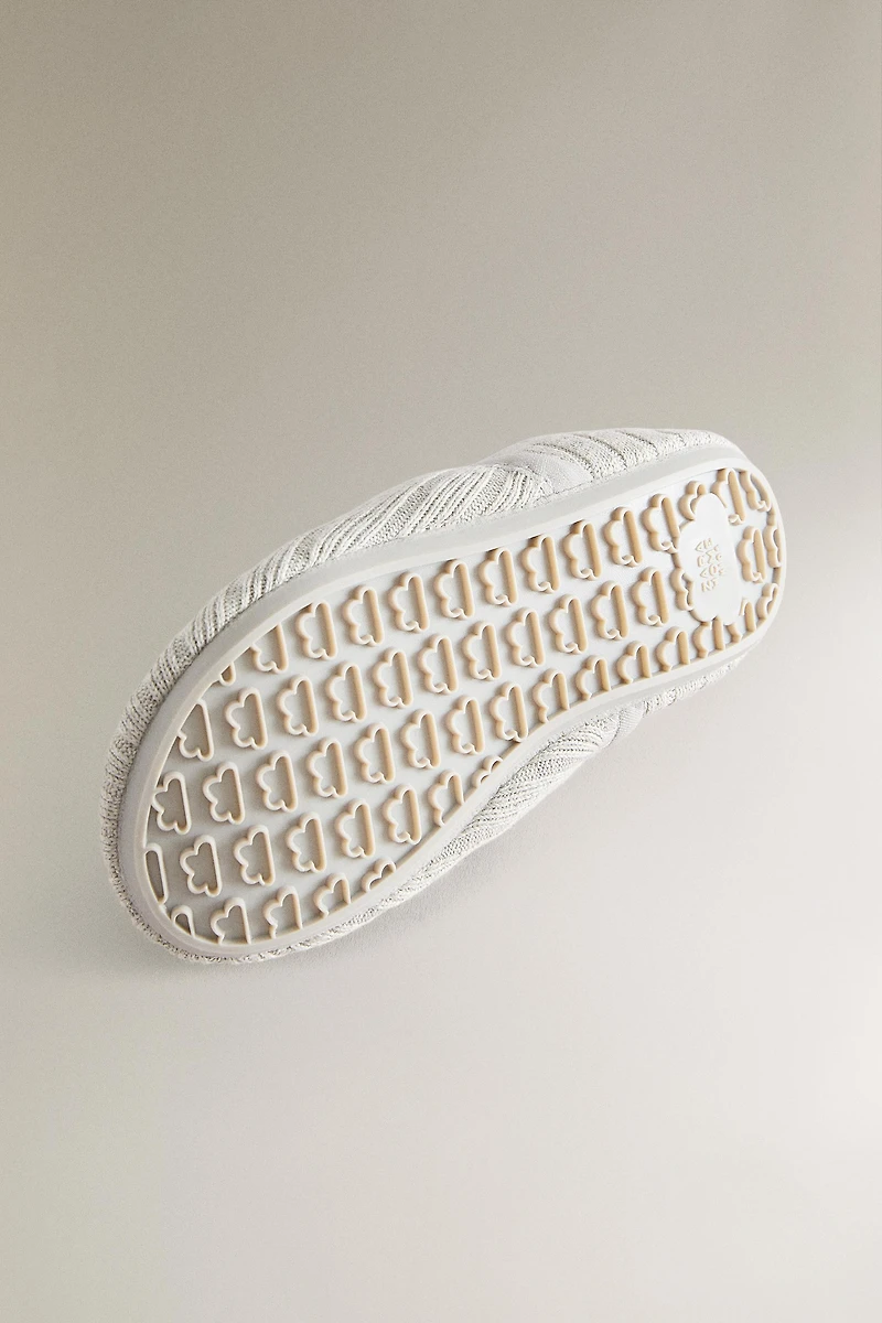CHAUSSONS ENFANT BABOUCHE COTON