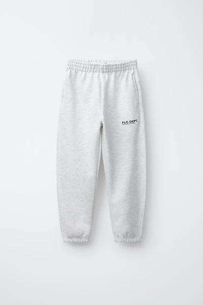 PANTALON DE JOGGING À INSCRIPTION