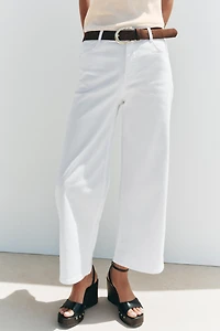 JEAN Z.10 CULOTTE TAILLE HAUTE CEINTURE