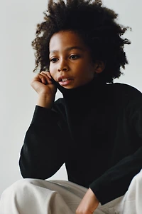 TURTLENECK KNIT JUMPER