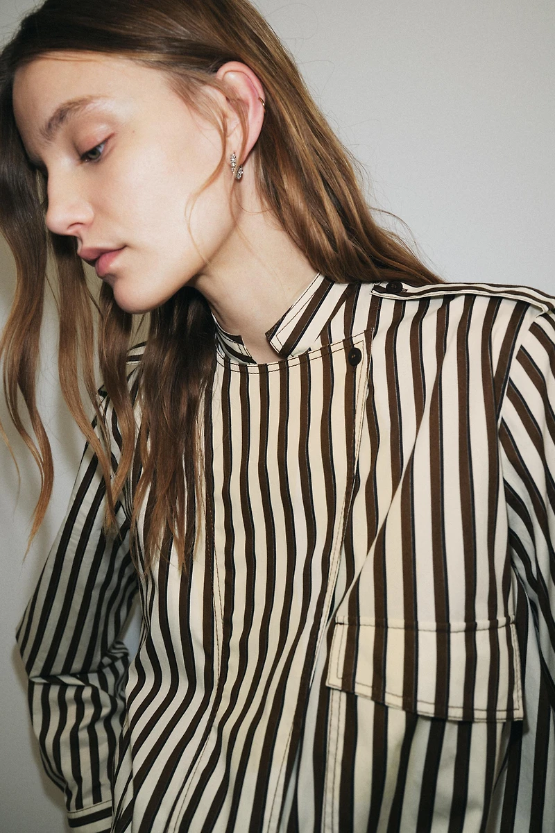 ZW COLLECTION STRIPED SHIRT