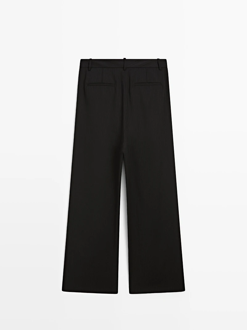 Striped trousers with darts - STUDIO