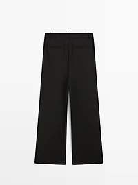 Striped trousers with darts - STUDIO