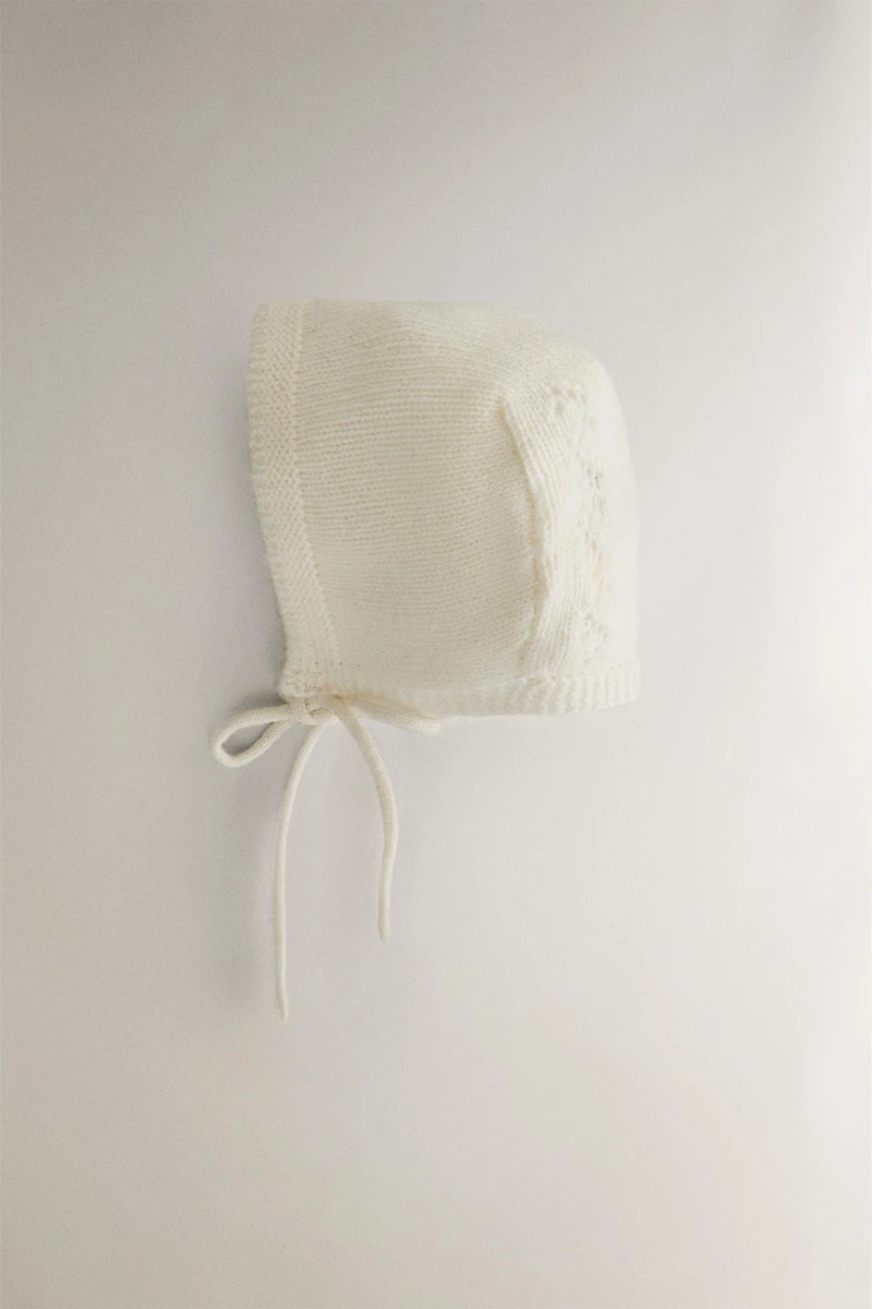 CASHMERE BABY BONNET