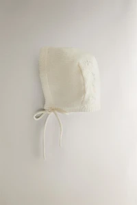 CASHMERE BABY BONNET