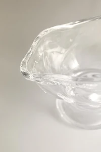 GLASS SAUCE PITCHER