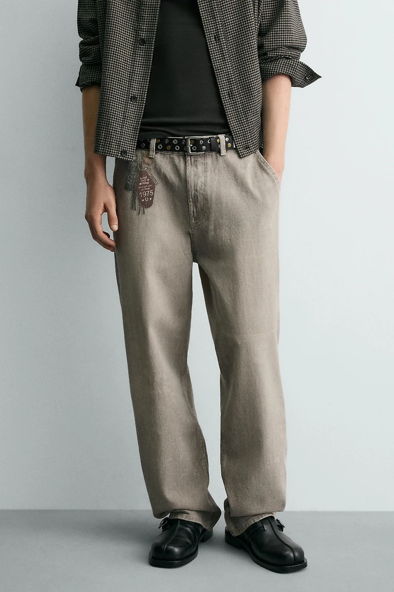 PANTALON IMPRIMÉ PORTE-CLÉS