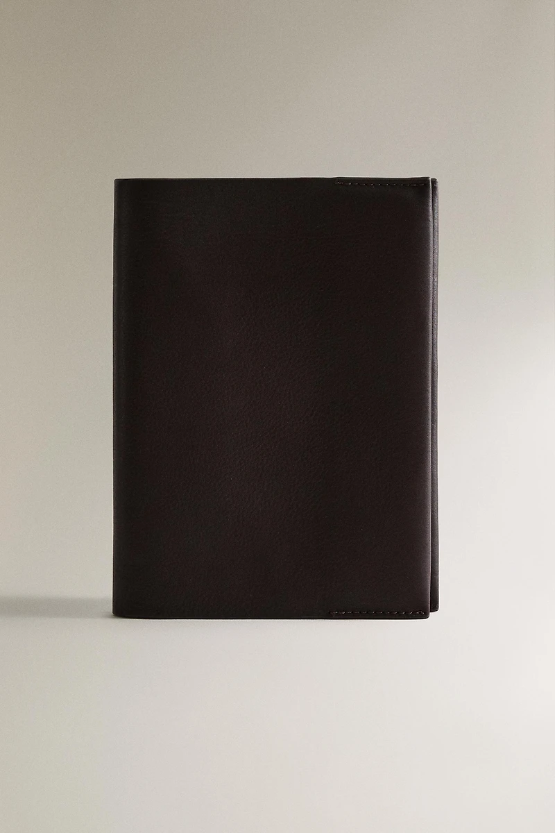 HOUSSE CUIR CAHIER A5
