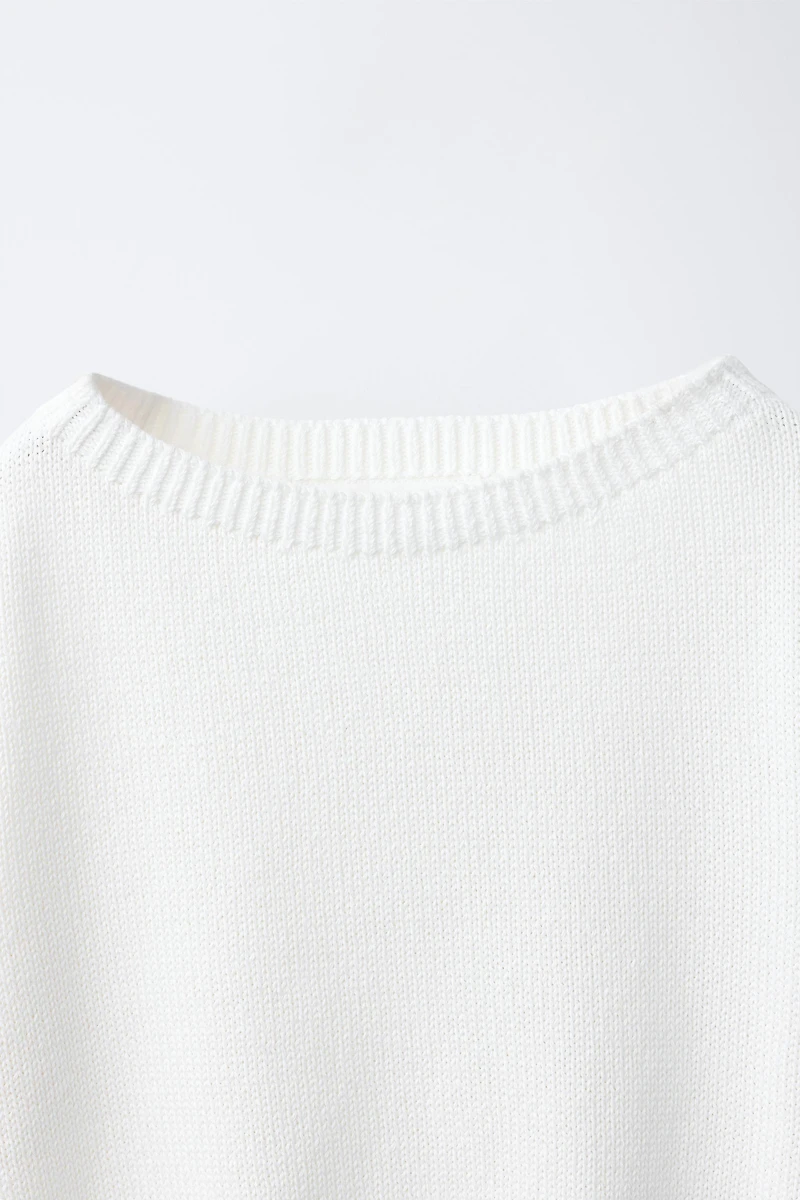 BOAT NECK JUMPER