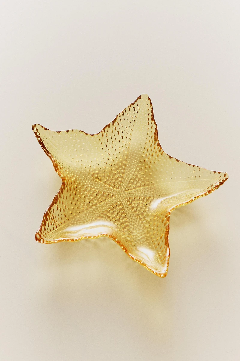 STARFISH GLASS BOWL