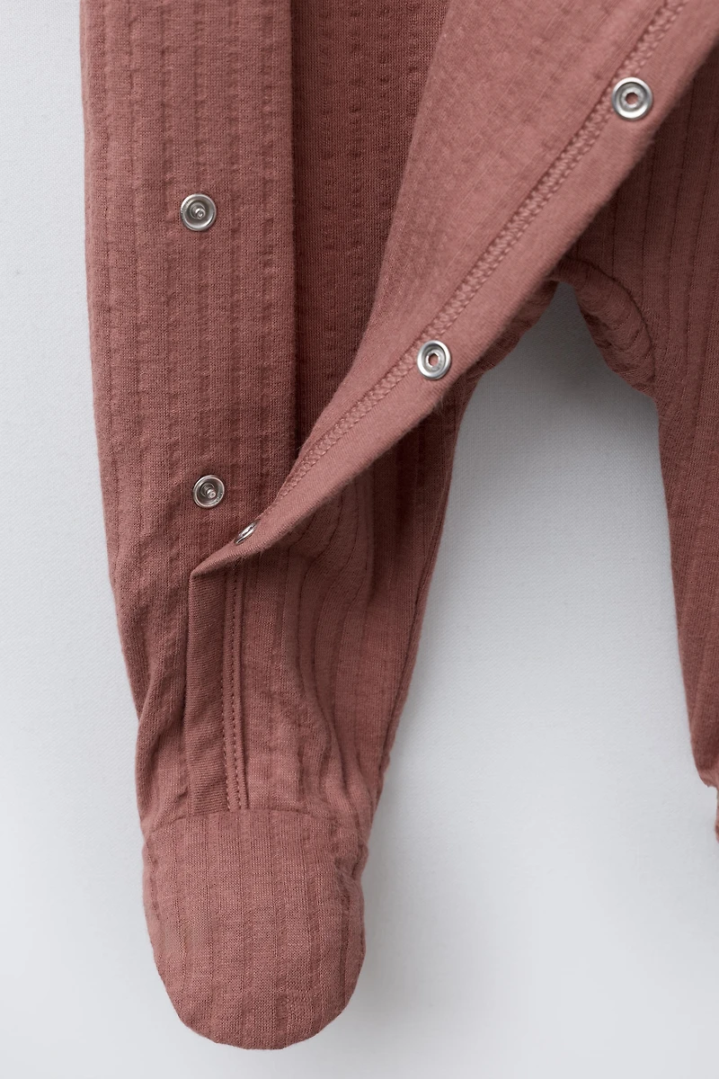 PLAIN STRUCTURE JUMPSUIT