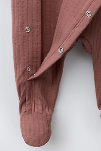 PLAIN STRUCTURE JUMPSUIT