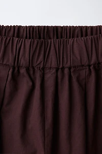 PANTALON SAROUEL EN POPELINE