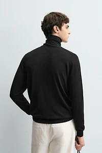 BASIC HIGH NECK SWEATER