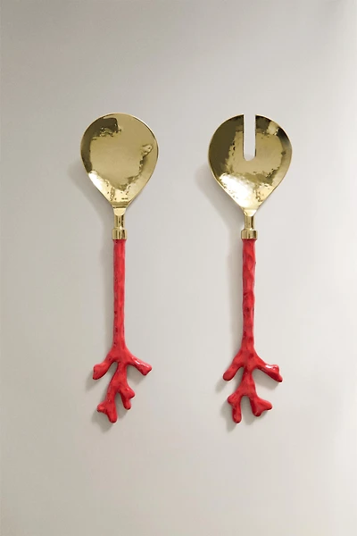 CORAL SERVING CUTLERY SET | MARISA BERENSON