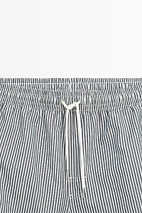 Swimming trunks with striped details