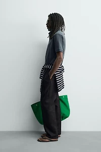 WASHED PIQUÉ POLO SHIRT AARON LEVINE X ZARA