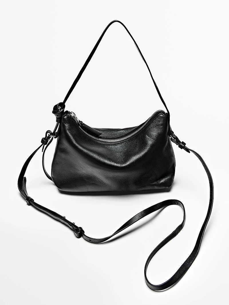 Small nappa leather bag