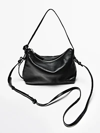 Small nappa leather bag