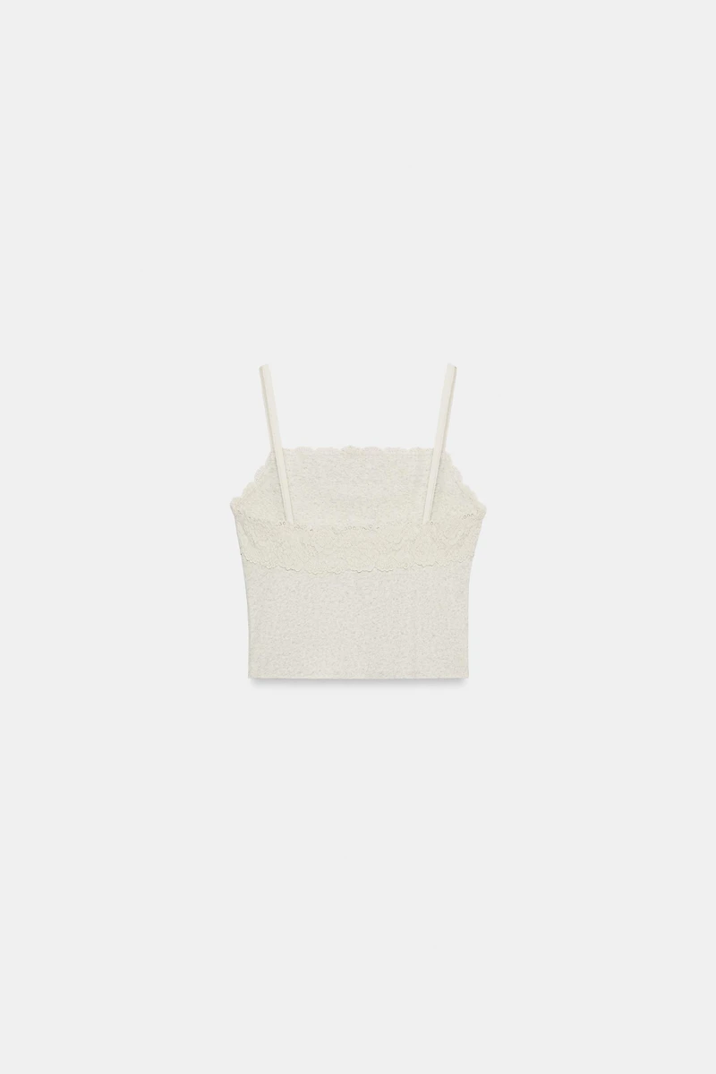 LACE CAMISOLE TOP