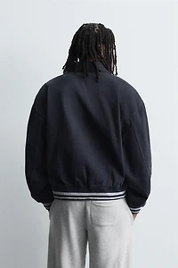 PATCH BOMBER JACKET