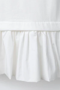 RUFFLED AND FLORAL TOP