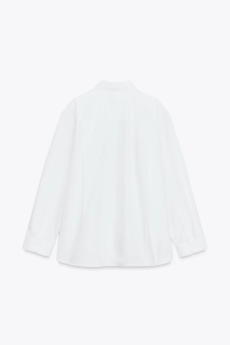 ZW COLLECTION POPLIN SHIRT