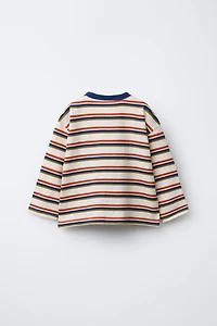 HEAVYWEIGHT STRIPED T-SHIRT