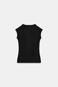 DOUBLE SHORT SLEEVE EFFECT T-SHIRT