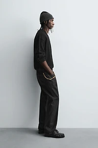 PULL TEXTURÉ COUTURES EFFET INVERSÉ