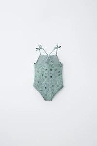 1-6 ANS/ MAILLOT DE BAIN EN CROCHET