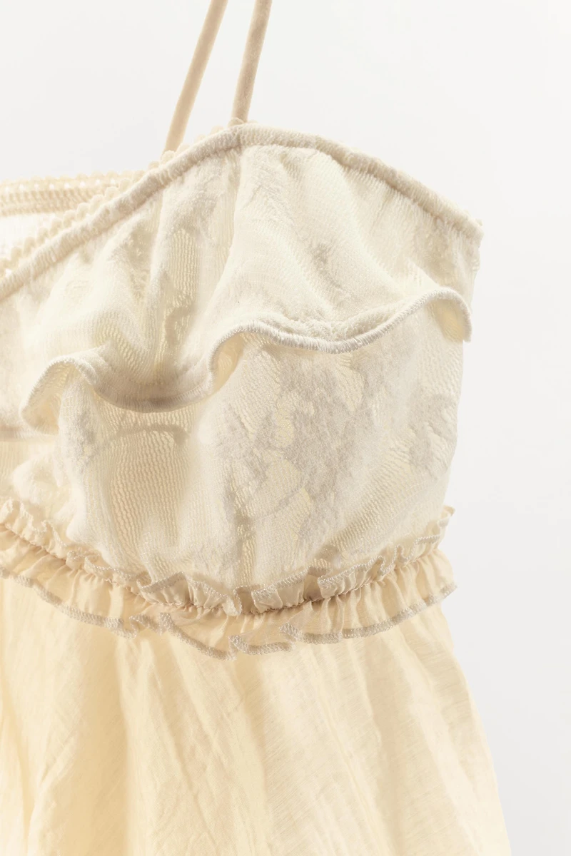 COMBINED LACE CAMISOLE TOP
